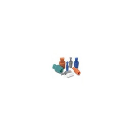 Stockcap Plugs, FLP-100-0.394-0.315-1.000-SILICONE-RUSTY,  154830